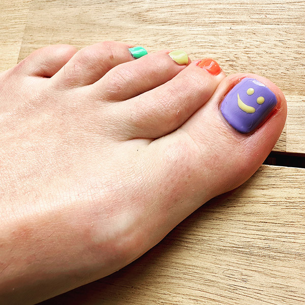 Pedicure en nailart bij LAKLAK
